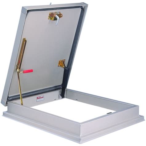 Bilco roof access hatches can be found in commercial, healthcare, educational, correctional, banks and leisure buildings across the uk and the rest of the world. Bilco NB-50VM 54 in. x 30 in. Aluminum VersaMount Access Hatch