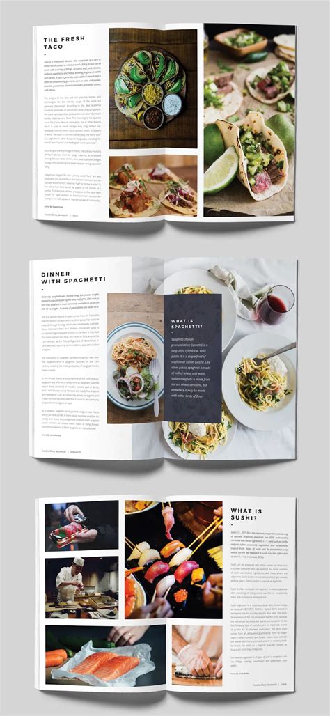 Food Magazine Layout Artofit