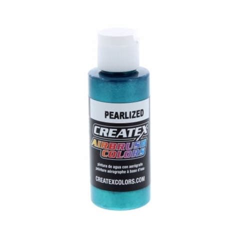 Createx Airbrush Color Pearlized Colors 2 Oz Turquoise 1 Kroger