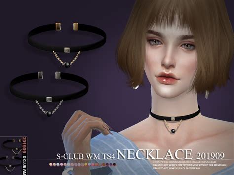 The Sims Resource S Club Ts4 Wm Necklace 201909