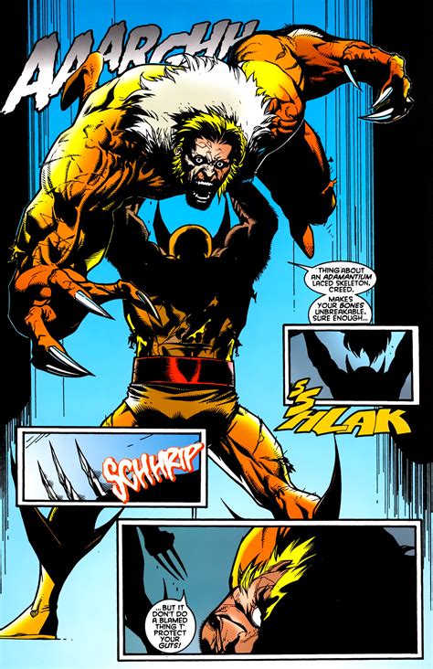 Wolverine And Bane Vs Sabretooth Battles Comic Vine