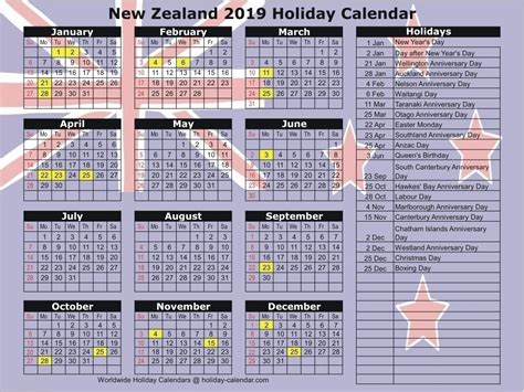 January 2020 Calendar Nz Calendar Template Printable