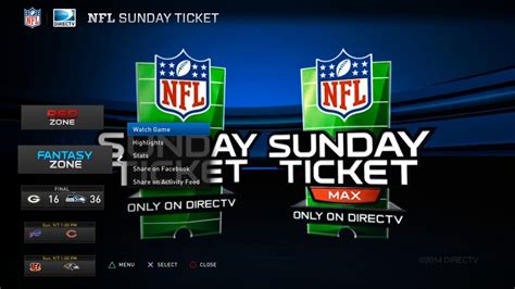 At its most basic level, nfl sunday ticket comes in 2 packages: DirecTV's NFL Sunday Ticket Service Review on PlayStation 4