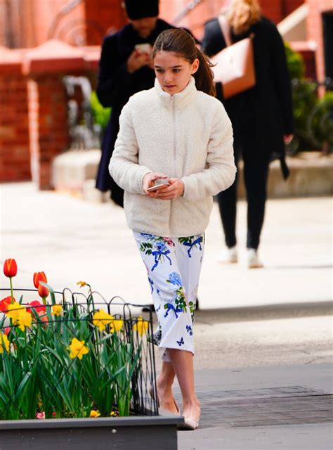 Suri Cruise Rings In 13th Birthday With Flower Photo Session