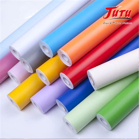 Jutu Outdoor Cutting Film Colored Vinyl China Colored Vinyl And