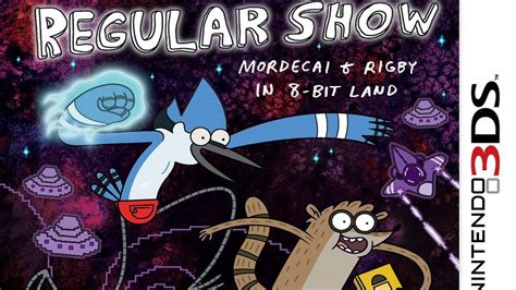 Regular Show Mordecai And Rigby In 8bit Land Gameplay Nintendo 3ds