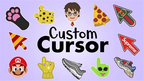 Custom Cursor For Chrome Change Your Regular Mouse Pointer To A Fun