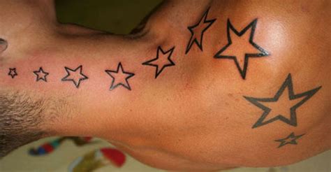 Stars were primarily used for navigation by sailors and travelers since they were visible at night. 51 Nice Stars Shoulder Tattoos