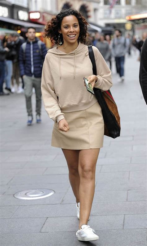 Rochelle Humes Parades Her Lean Legs In Nude Ensemble In London Daily