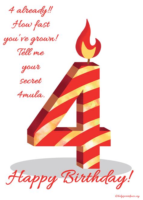 Happy 4th Birthday Wishes 58 Quotes For Four Year Old