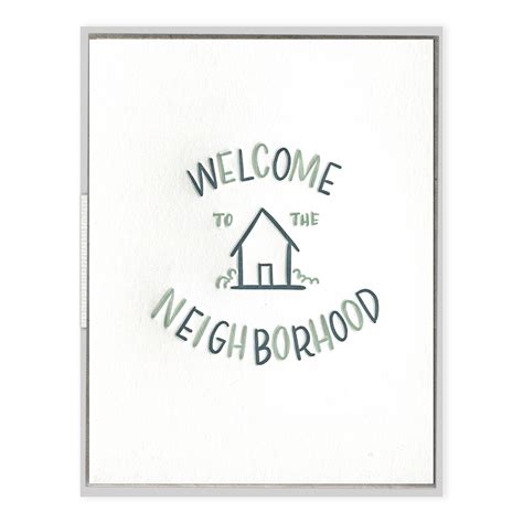 Welcome To The Neighborhood Ink Meets Paper Wholesale