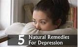 Images of Depression Natural Remedies