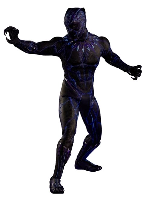 Black Panther (Vibranium 2) - Transparent! by Camo-Flauge ...