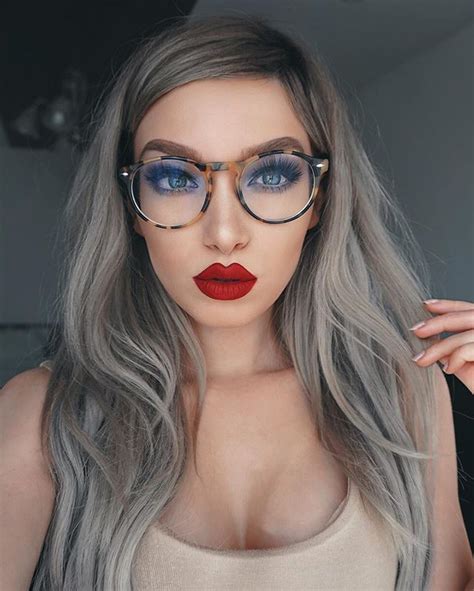 cute dress glasses ootd 💕 valfre dc missbo hot hair styles hairstyles with glasses