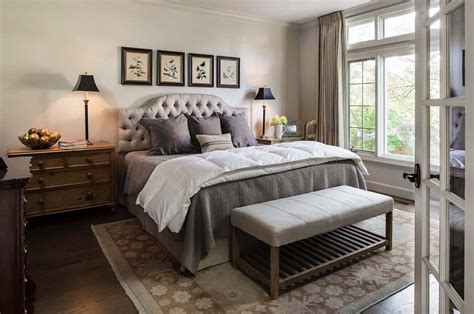 Neutral grey with a pop of color. 25 Absolutely stunning master bedroom color scheme ideas