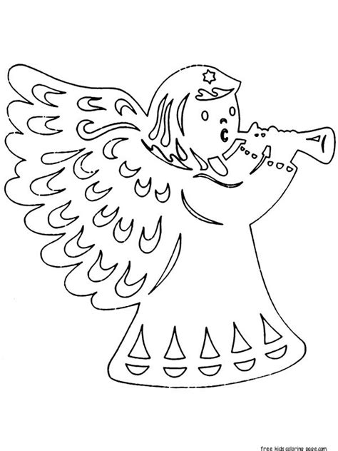 Prinable christmas coloring pages cut outs for kidsFree Printable
