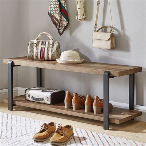 Quick view, anyday john lewis & partners anton dining bench. 17 Stories Entryway Bench, Industrial Shoe Bench For ...