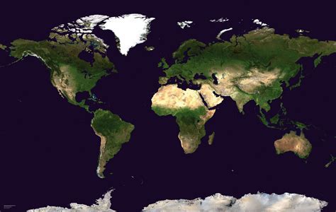 World Earth Map Satellite Gabbie Christiana