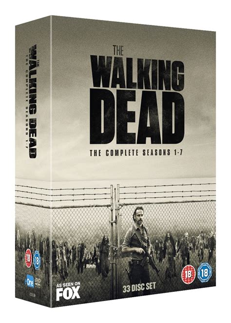 The Walking Dead The Complete Seasons 1 7 Dvd Box Set Free