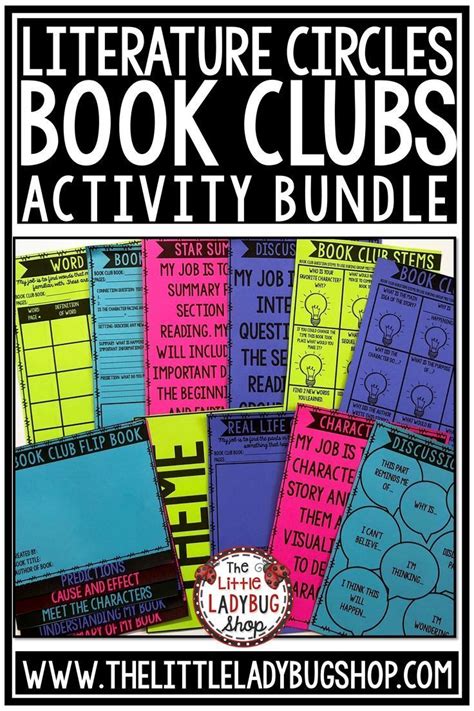 You Will Love This Book Club Activities Bundle It Has Everything You