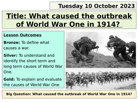 Causes Of Ww1 Teaching Resources