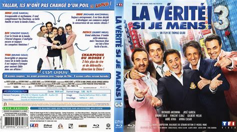 Jaquette DVD de La vérité si je mens 3 (BLU-RAY) - Cinéma Passion