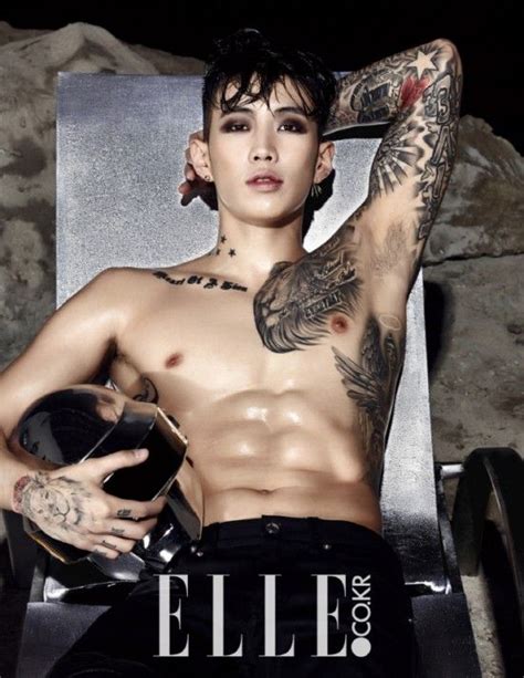 Jay Park Bares His Greased Up Chiseled Abs In Photoshoot With Elle