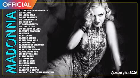 Madonna Greatest Hits Album 2020 Best Songs Of Madonna Playlist Youtube