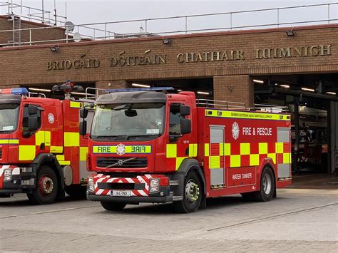 Volvo Water Tanker Fire Appliance Limerick City Fire Station A