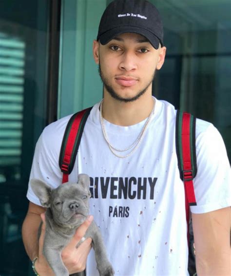 Benjamin david simmons is an australian professional basketball player who currently plays as a so ben simmons is the youngest with five older siblings, mellissa, emily, liam, sean and olivia. NBA Style: Ben Simmons Givenchy Distressed Tee-Shirt ...