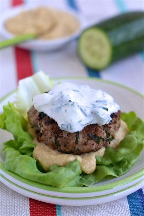 Developed with the eat smarter nutritionists and professional chefs. Middle Eastern Lamb Burgers | Recipe | Lamb burgers, Lamb burger recipes, Healthy burger recipes