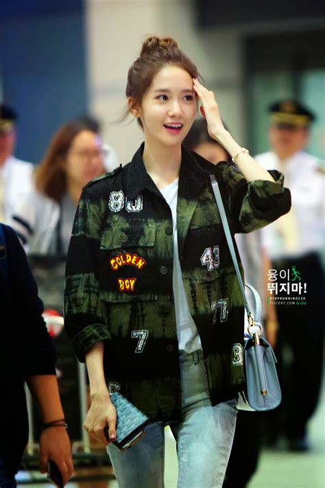 Airport Fashion Snsd Yoona Official Korean Fashion