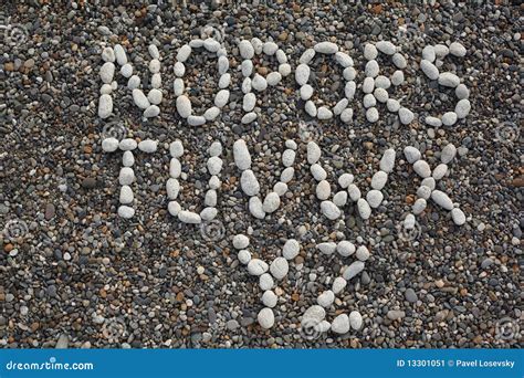 Beach Letters Of Alphabet Made Of White Stones Stock Image Image Of