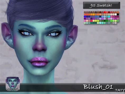 Blush 01 By Tatygagg At Tsr Sims 4 Updates