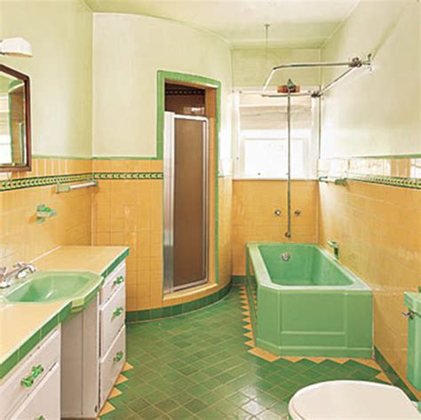 For a dose of classic period style, look no further than the. 36 1950s green bathroom tile ideas and pictures