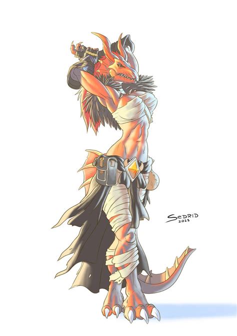 Female Dragonborn Commission By Sedridart On Deviantart