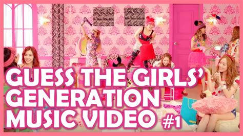 Kpop Quiz Guess The Girls Generation Music Video 1 Youtube