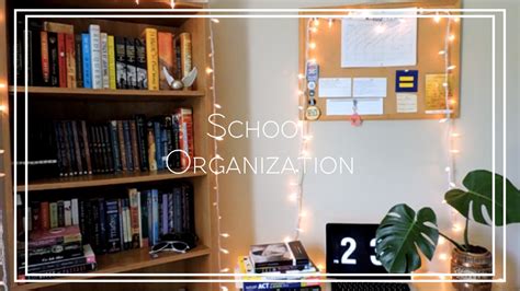 How To Stay Organized For School 2016 Youtube