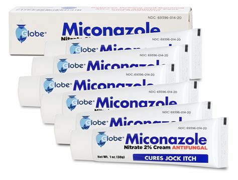 Miconazole Nitrate 2 Antifungal Cream For Athletes Foot And Jock Itch