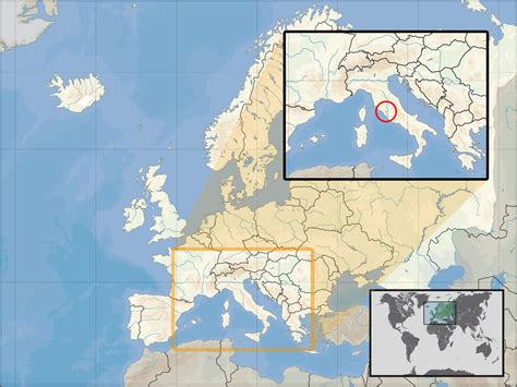 Vatican City On Map Of Europe Secretmuseum