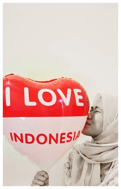 i love my country indonesia we will always love indonesia