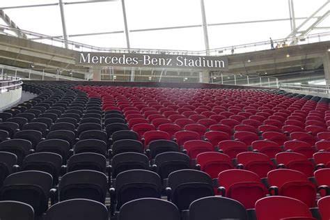 How Many Seats Does Mercedes Benz Stadium Hold Elcho Table