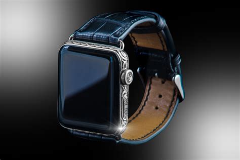 Platinum & Black Diamond Apple Watch SERIES 5 Edition ...