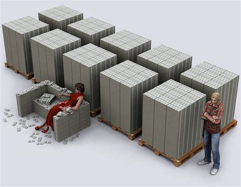 Us Debt Visualized Stacked In 100 Dollar Bills At 20 Trillion Usd