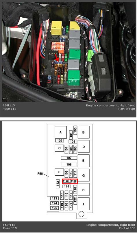 2009 Mercedes E350 Fuse Panel Diagram