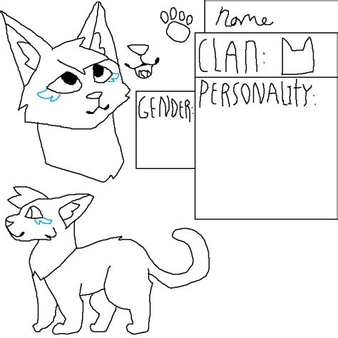 Editing Warrior Cat Base Free Online Pixel Art Drawing Tool Pixilart
