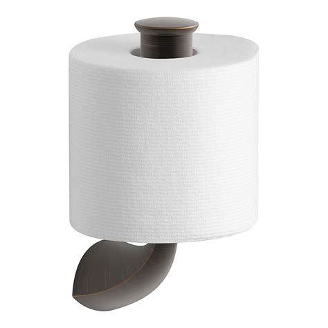 Luckily, toilet holders with a rich oil rubbed bronze finish will perfectly match the varying layers of decoration. KOHLER Vertical Toilet Tissue Holder In Oil-Rubbed Bronze ...