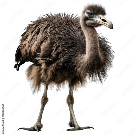 Ostrich Emu Transparent Background Png Stock Illustration Adobe Stock