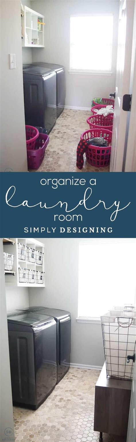 A far cry from the empty space that we previously had deemed unusable. How to Organize a Laundry Room