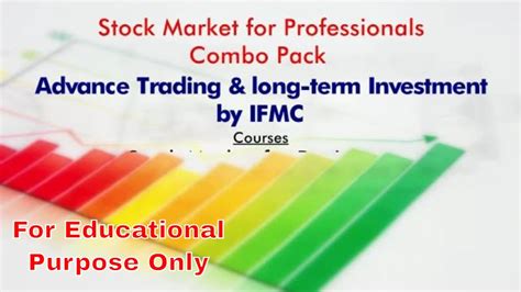 Learn Stock Market Courses Online With Delhis Best Institute Ifmc Ll